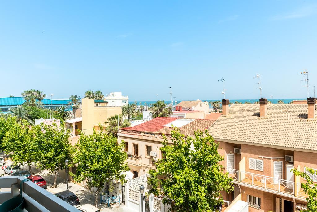 Modern Apartment Playa Valencia Bagian luar foto