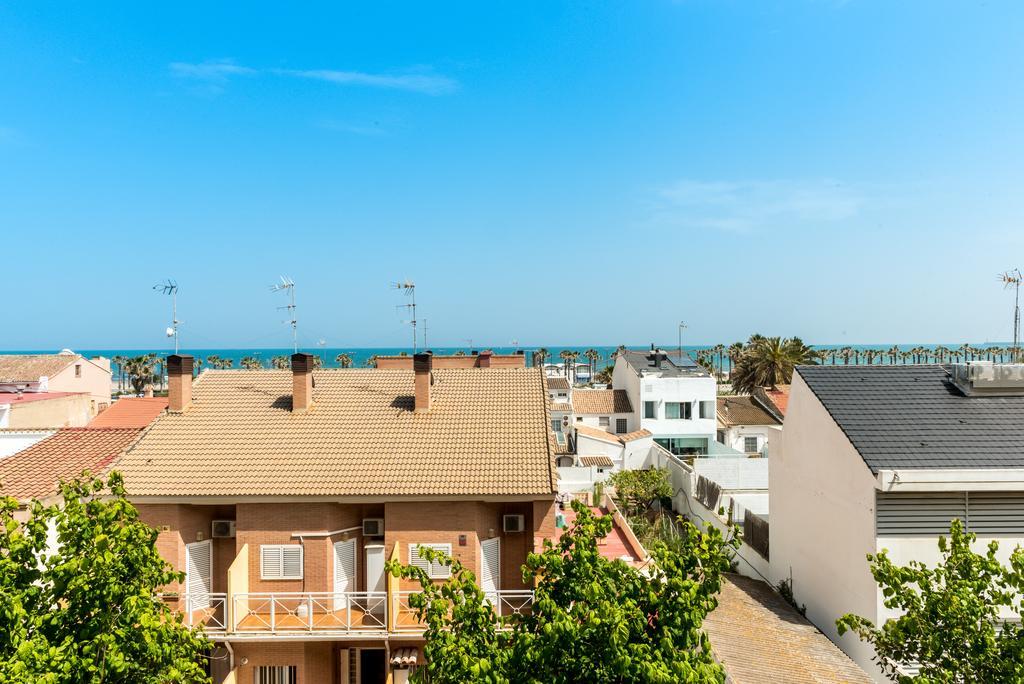 Modern Apartment Playa Valencia Bagian luar foto